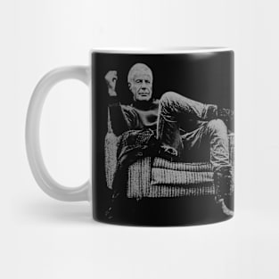 Anthony Bourdain - Black Vintage Mug